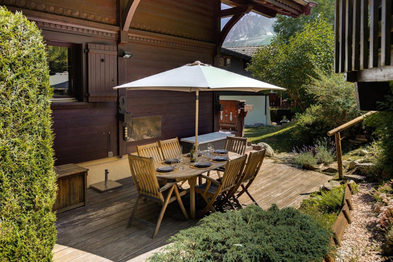 Chalet Blackbushe - Traditional Chalet - Alpes Travel - Sleeps 4-6 Les Houches Exteriér fotografie