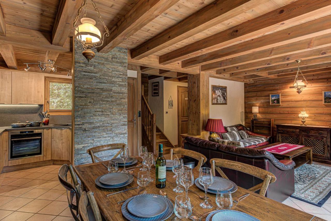 Chalet Blackbushe - Traditional Chalet - Alpes Travel - Sleeps 4-6 Les Houches Exteriér fotografie
