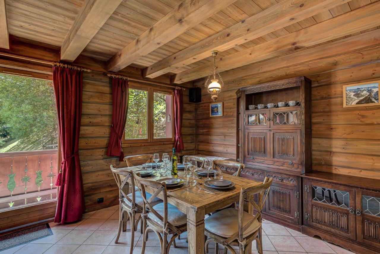 Chalet Blackbushe - Traditional Chalet - Alpes Travel - Sleeps 4-6 Les Houches Exteriér fotografie