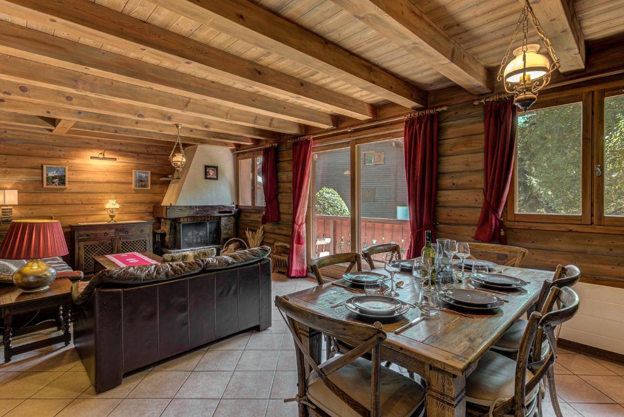 Chalet Blackbushe - Traditional Chalet - Alpes Travel - Sleeps 4-6 Les Houches Exteriér fotografie